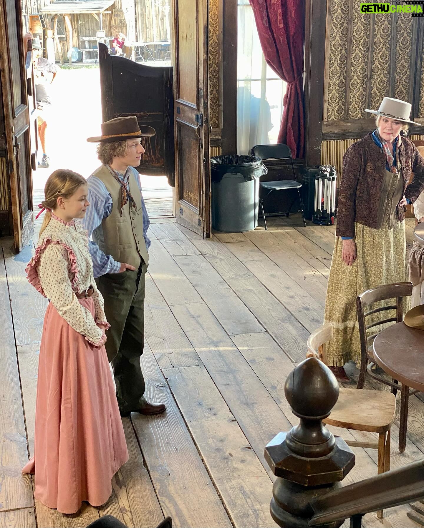 Livi Birch - 1.3K Likes - #bts of shooting Far haven! Hope you all enjoy the movie just as much as I enjoyed filming it with these amazing people! #farhaven #westernmovie #behindthescenes #mescalmovieset #primevideo