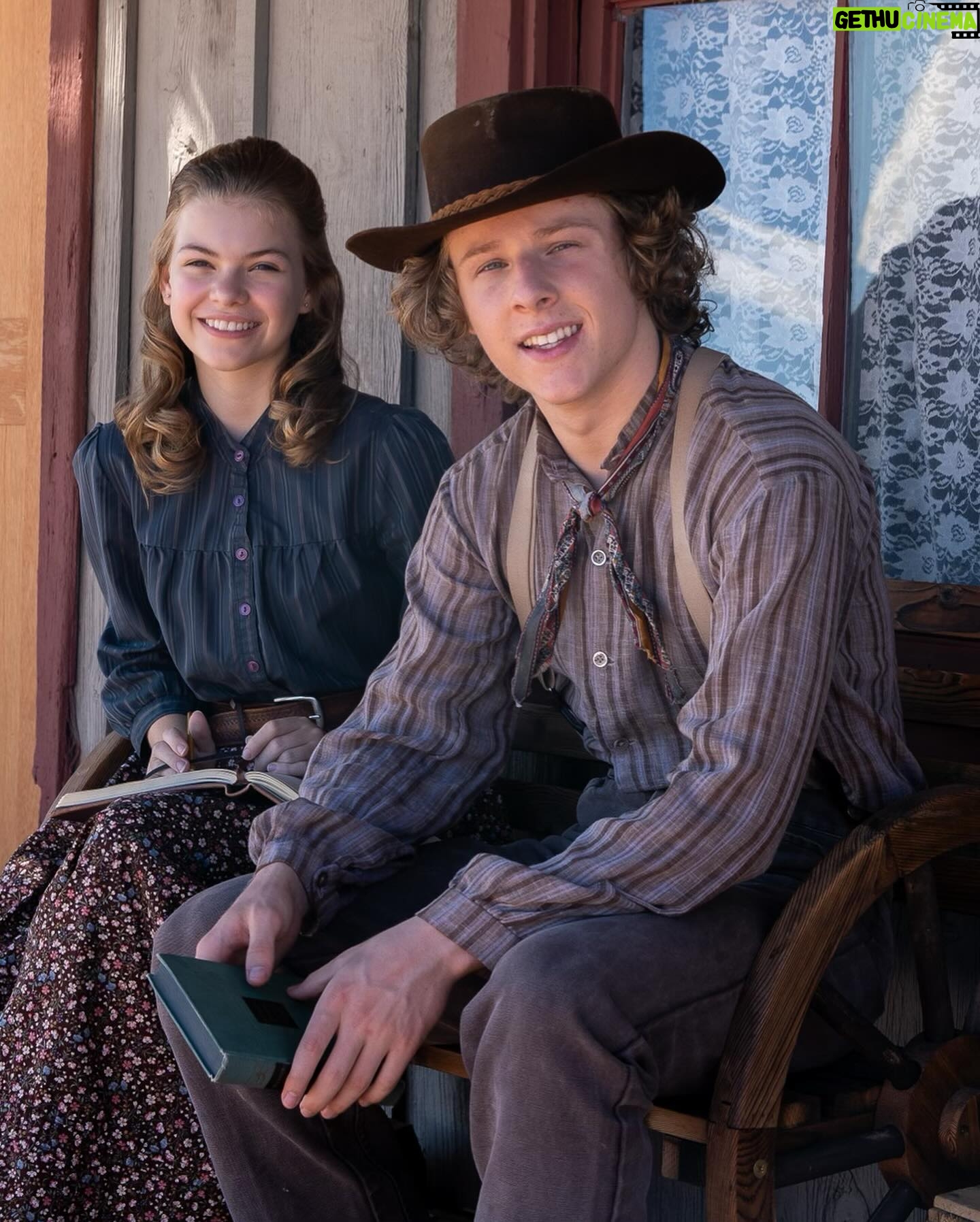 Livi Birch - 1.3K Likes - #bts of shooting Far haven! Hope you all enjoy the movie just as much as I enjoyed filming it with these amazing people! #farhaven #westernmovie #behindthescenes #mescalmovieset #primevideo