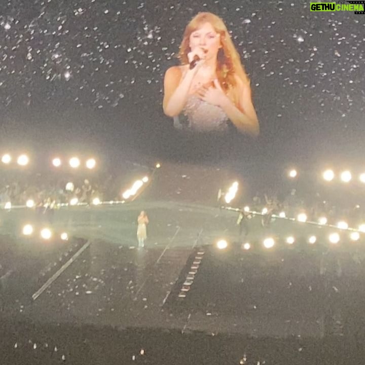 Livi Birch - 2.4K Likes - And don’t forget about the night out in L.A!!!!! I had the time of my life with you last night @taylorswift @taylornation @sofistadium !! Best birthday ever!!!! I had the best day with you ❤️ #dress #exile #taylorswift #erastour #midnights #latstheerastour #ihadthetimeofmylifewithyou #thankfulgratefulblessed
