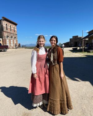 Livi Birch Instagram - Love working with these amazing women onset of #farhaven @amanda.righetti @theabigailhaley @quinnlanashe #girlpower #westernmovie @imagicomm #2ndassistantdirector