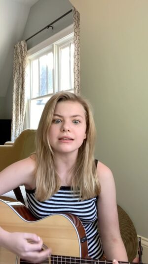 Livi Birch Instagram - Here’s a song I wrote right after I finished filming @strangerthingstv called “Upside Down.” This song is about what I chose to believe happened to #alicecreel , I hope you all love it! #strangerthings #strangerthingssong #creelfamily #singersongwriter #guitar #originalsong