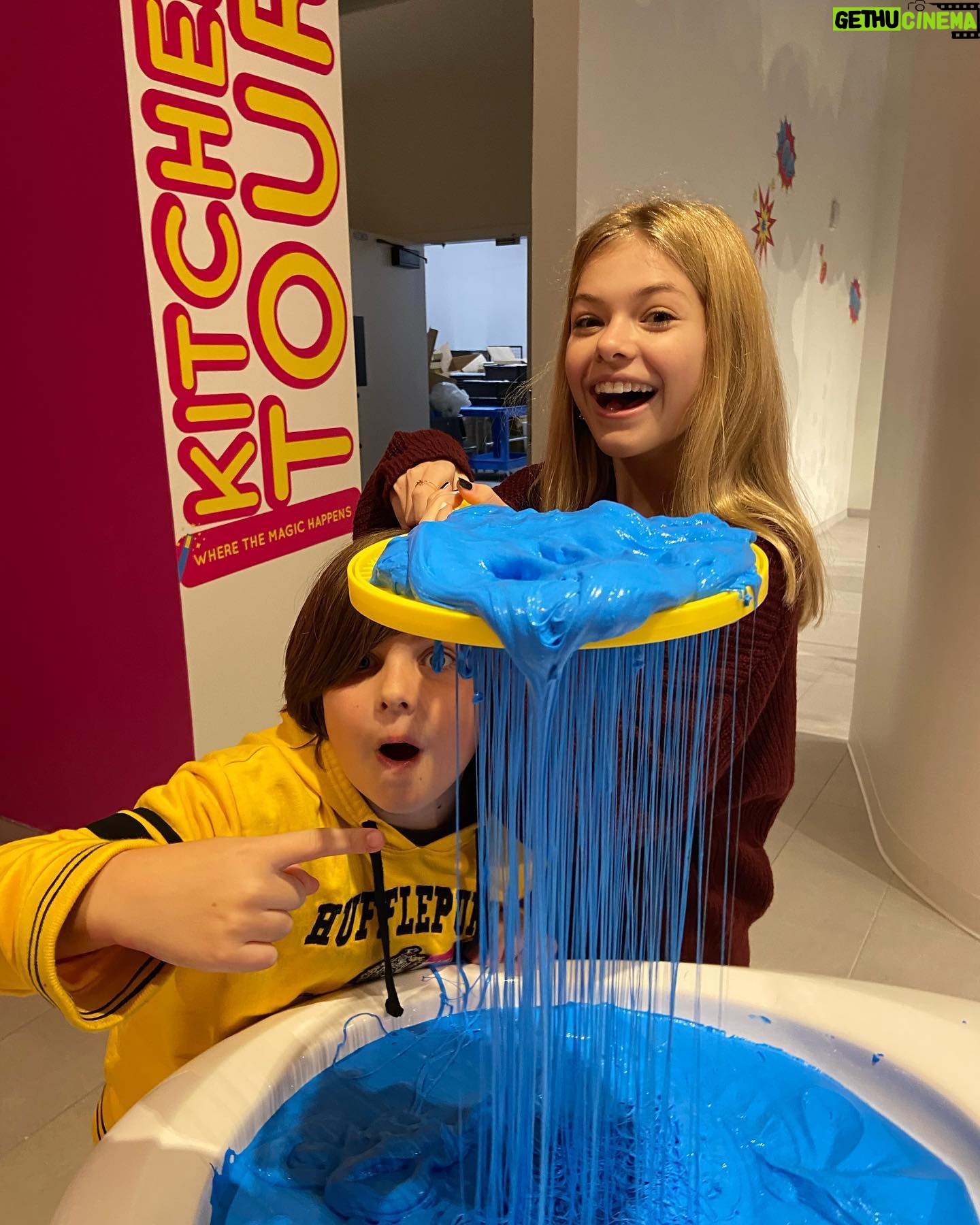 Livi Birch - 1.5K Likes - Had the best time at the opening of @sloomooinstitute Go get #slimed !!! #slimeslingshot #slimespaghetti #slimepond #funtimes #memories #littlebrother #moreslimeplease #slimeeverywhere @bravepratl thank you ❤️