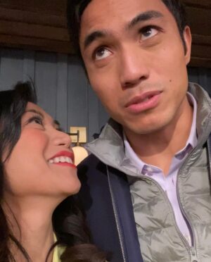 Liza Lapira Instagram - 1. Brothers Bayani
2. Brother Bayani
3. In between fight scenes 😊
4. Trevor thinking
5. Sala Baker indulging me by holding The One Ring (whoa 🤯)
6. 🎬
7. Shout out to @jaybeetadena for this shot