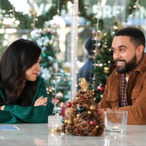 Liza Lapira Instagram - All we want for Christmas…is another holiday romcom 🥰. Don’t miss Must Love Christmas, Dec. 11th on CBS!