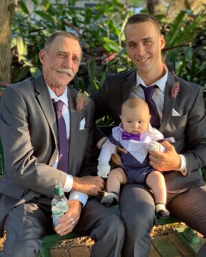 Logan Martin Instagram - We lost a great man last night😪 Rest easy dad, I love you so much❤️