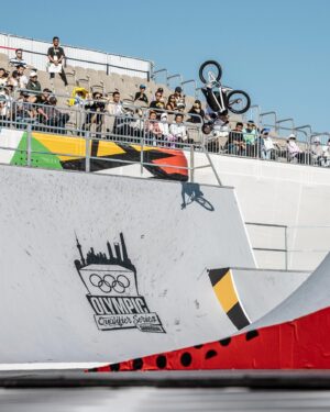 Logan Martin Instagram - Shredding in Shanghai. 😮‍💨

The men’s qualifying was extreme at the Olympic Qualifier Series. 🥵

@marcus_christopher_bikes leads the way with @dylanhessey & @loganmartinbmx close behind. 😮

1️⃣ Marcus Christopher 🇺🇸 | 89.07
2️⃣ Dylan Hessey 🇬🇧 | 87.29
3️⃣ Logan Martin 🇦🇺 | 86.83

Check out all the results at the link in our bio. ☝️

📸 @55naoking 

#OlympicQualifierSeries #RoadToParis2024