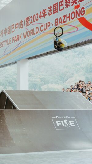 Logan Martin Instagram - We can always rely on @loganmartinbmx to go HUGE on his runs. 😳 

#BMXFreestyle