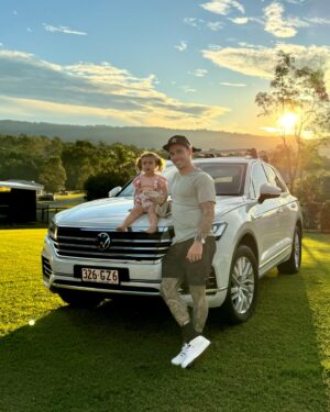 Logan Martin Instagram - Good weekend in the Touareg with the fam, thanks to @crickshighwayvolkswagen_ ! 
If your looking for a new car, there is currently lots of deals going on across the Cricks highway brand 💯