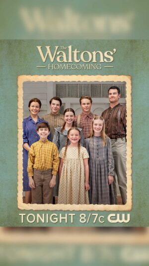 Logan Shroyer Instagram - I cannot wait for tonight!! 

I’m so excited for you to experience the heart behind The Waltons & join us on this journey. We definitely had a blast making it. 

#TheWaltonsHomecoming airs Tonight at 8/7c on The CW!