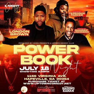 London Brown Instagram - ATL PULL UP!!! We outside!! Laughs, photos and wings 😂 @riefcomedy hostin @terrencet2funny featuring produced by @ vizionpresents its goin down. WE OUTSIDE #unclemarvin #londonswhitettalk #raisingkanan @uniqueperiod grafx🙏🏿straight beast!