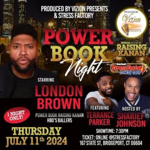 London Brown Instagram - TONITE me and the bros @riefcomedy @terrencet2funny outside. DONT SAY U DIDNT KNO. Come get these jokes #londonswhitettalk #raisingkanan