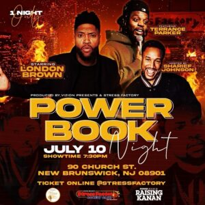 London Brown Instagram - STOP PLAYIN! COME GET THESE LAUGHS. S/O to @vizionpresents @stressfactory 
We kicking things off n JERSEY. Come out for a fun time and get these photos yaw been askin about #ComedyGrind @riefcomedy HOSTING  @terrencet2funny Featuring. @uniqueperiod artistic graphx🙏🏿🙏🏿🙏🏿