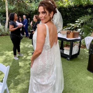 Lori Alan Instagram - So, this happened! What an amazing, soulful, love filled, spiritual, and rowdy, amazing wedding! I hit the jackpot when #LoriGotMarc’d
True love is worth waiting for. 
Never, EVER settle. You deserve to be loved fully and completely as you are. 
I wish you all the love your heart can handle. 
#Wedding #TheGarland #WorthIt #LoriAlan #MarcKatz #MazelTov #weddingoftheyear2023 
#TrueLove 👰🏻‍♀️💗🎶🐾🌸💕

🌸Hair @leoscurls

🌸Makeup 💄 & Updo 💇🏻‍♀️ @laurengottmakeup

🌸Hotel @thegarland 

🌸📸 @maribelfarina
 
🌸🎥 @mcj_impressions 

🌸Diva Coordinator @eventsbyari 

🌸Flowers @ojwflowers 🌸💐🌺

🌸Garland Diva @vanessabarajas
🌸choreography 🪩 💃 🕺🏽 
@alishamullally

🌸Gown @luv_bridal 

🌸Beautiful alterations & veil
@jadungca 👰🏻‍♀️

🌸DJ 🎶 @crystalnote1 
 
🌸Tan @sunsettanla 
 
🌸 Pilates Body paigemoreland, @janellecruzpilates @alishamullally 

🌸Spanx me🙌🏽

💋Hubby @marc.katz56 

To EVERYONE who helped us, we are beyond grateful you shared your love and talent with us! An event to remember for the rest of our lives!!

I get to love you  @marc.katz56 ❣️