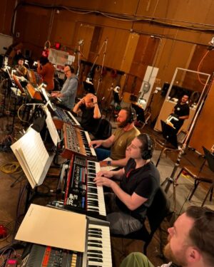 Lorne Balfe Instagram - Day one recording Beverly Hills Cop: Axel F.