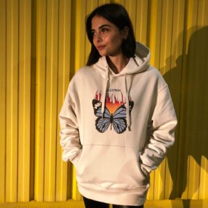 Lou Baudry Instagram - @electronlibre_official 🦋 #ootd