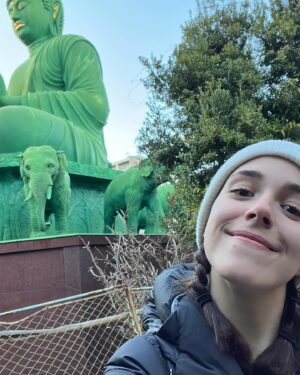 Lou Howard-Levy Instagram - Les nouilles vont me manquer. 
Merci le Japon 🫶