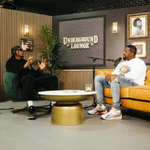Lou Williams Instagram - Allow me to introduce y’all to THE UNDERGROUND LOUNGE. Along side my guy @spankhorton!!! A fun place where the humor can get dark and real conversations can start 😎😎. Join us in big laughs and good convo. Debut Valentine’s Day weekend 🔥🔥🔥❤️❤️❤️