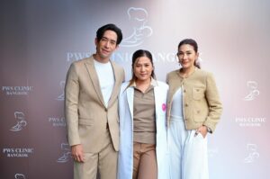Louis Scott Instagram - Grand opening แล้วนะจ๊ะ 🎉🩷🎆🎊👶👩‍🍼 all hard work pays off #ขอบคุณทุกคนมากๆครับ 🙏🏼🙏🏼🙏🏼 แท็ก @noonrami @pawarisayimyam @nipatsinyimyam @nath_befamous @thanapob @boy_pisanu @_amanda_persson @kaechollada @dandaojaja @pwsclinicbangkok
