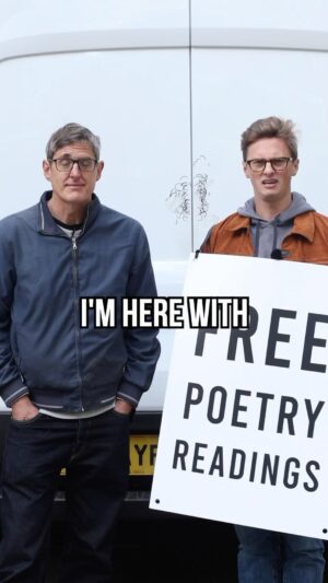 Louis Theroux Instagram - Some good, clean, wholesome fun. Thanks for patiently sitting in the back of a van, Louis