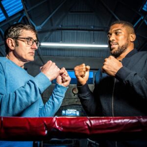 Louis Theroux Instagram - Try to remain calm! The BBC was so happy with the first run of the Louis Theroux Interviews that they decided to commission six more episodes featuring entirely new guests! @anthonyjoshua, @ashleywalters, @xychelsea87, @joancollinsdbe, @peterdohertyofficial and @raye. Please join me as I come face to face with these incredible people. See you there!
 
#LouisTherouxInterviews coming soon to @bbciplayer.