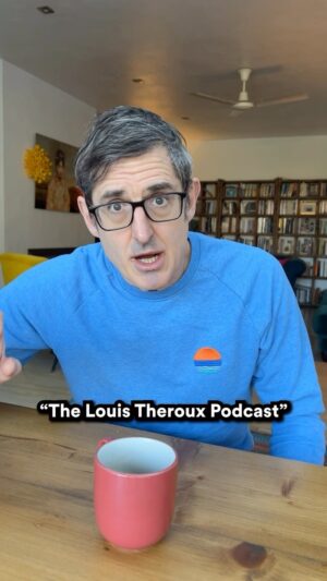 Louis Theroux Instagram - @officiallouistheroux recounts the extraordinary (and 100% true 😉) series of events that led to the name of his podcast…