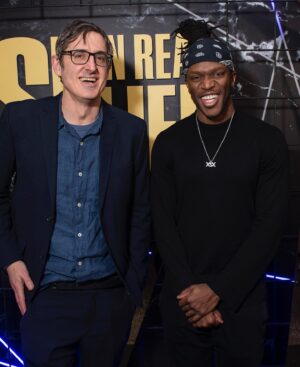 Louis Theroux Instagram - This happened last night - the premiere of KSI In Real Life, which I am proud to be one of the executive producers of. I can’t quite believe how yellow my teeth look though. @mindhousetv @ksi @primevideo