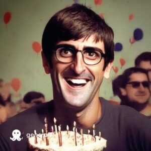Louis Theroux Instagram - If this is “Louis Theroux having a happy birthday” then I’m not too worried about the robot take over just yet…