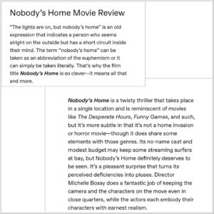 Louisa Erlich Instagram - Some critic reviews we’ve received about the film recently!