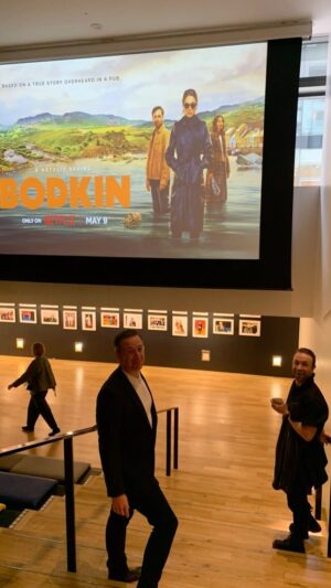 Louise Kiely Instagram - BODKIN & THE DRY screenings this week. One overnight stay. Two gorgeous evenings. Countless amazing actors. 🖤