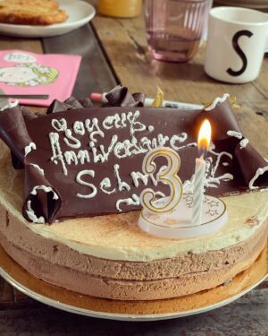 Louise Monot Instagram - Joyeux anniversaire petit amour de ma vie! 🎉💖