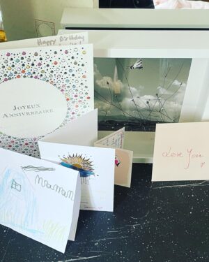 Louise Monot Instagram - Une belle journée d’anniversaire qui s’achève… Merci! 🙏🏻♥️