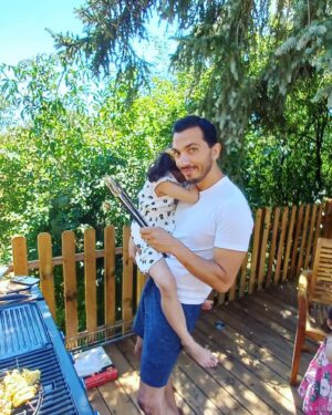 Louise Monot Instagram - Joyeuse fête my love! ❤️ @samir_boitard