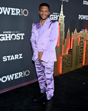Lovell Adams-Gray Instagram - What a deeply special evening. What did you think of the season premiere? @ghoststarz

Thank you @mindysaadstylist for the outstanding looks!! 
Shoutout to @reggaesreel for the fresh cut! 

#ghost
#power 
#menstyle 
#style 
#fashion 
#summer 
#lavender 
#powerghost