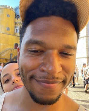 Lovell Adams-Gray Instagram - Honeymoon Adventures!!! Cape St. Vincent and Sintra. Thank God!! This time has been such a unique and elevating experience thus far! #LetsGrowOldAndAdamsGrayTogether

P.S. can you spot the Kiana in Peña Palace?