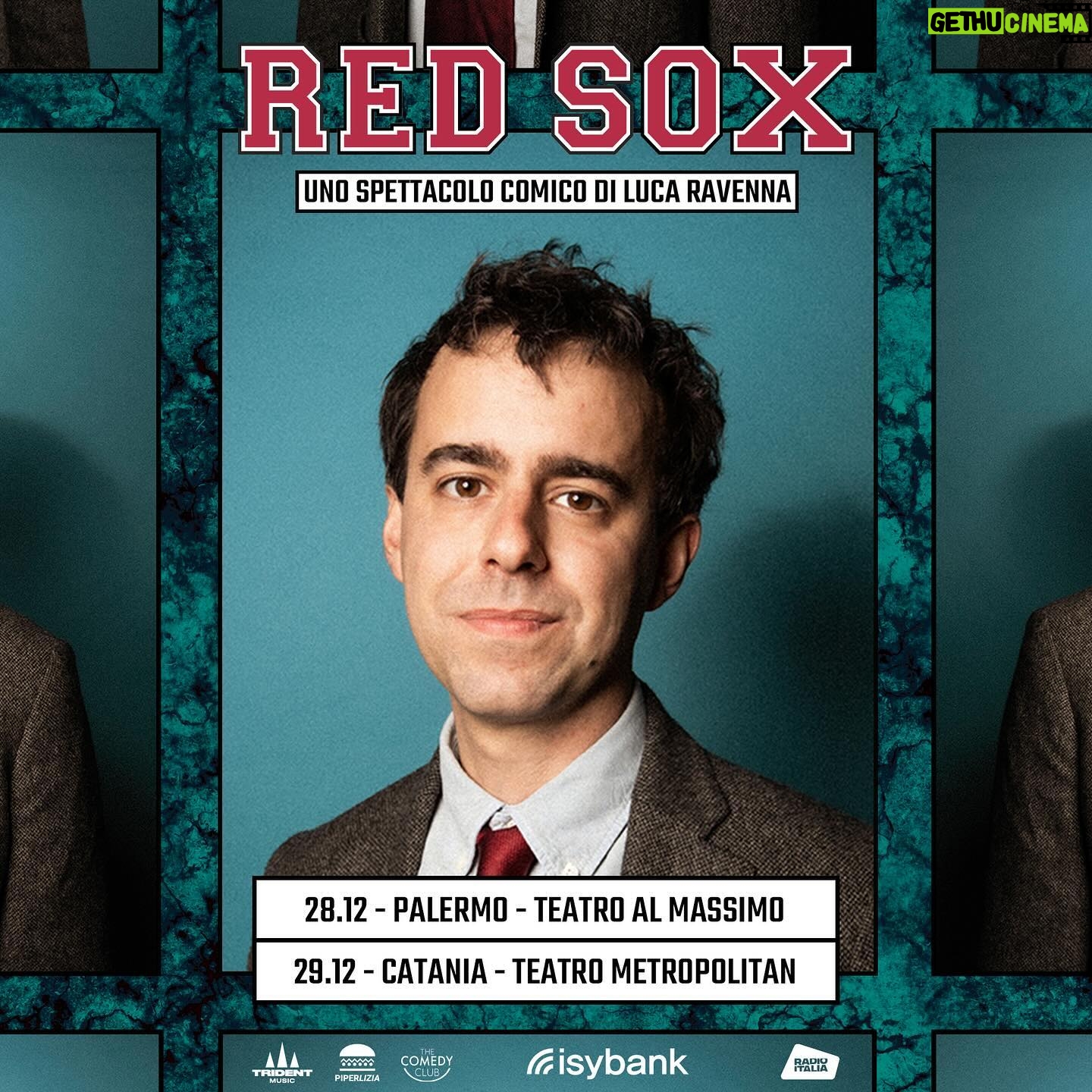 Luca Ravenna - 12.4K Likes - “Caro Babbo Natale vorrei andare a vedere una partita di baseball” 🎁⚾️
“TI GIUvO” che sono stato bravo anche se ad ogni data dello spettacolo scherzo su mio fratello”
🎅🎄🎤🇧🇷
Tutte le date al link in bio🎫
@tridentmusicofficial
@piper_lizia
@wowmgmt
@goigest
@thecomedyclub.it
