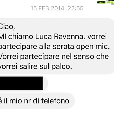 Luca Ravenna - 24.7K Likes - 19-2-2014 -> 19-2-2024
10 anni dal primo open mic, ai prossimi 10.
Grazie a tutti per ieri sera, è un onore dividere il palco con voi.