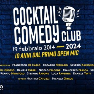 Luca Ravenna Instagram - 19-2-2014 -> 19-2-2024
10 anni dal primo open mic, ai prossimi 10.
Grazie a tutti per ieri sera, è un onore dividere il palco con voi.