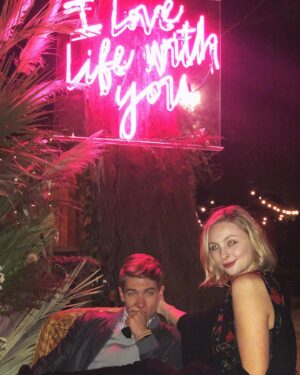 Lucas Adams Instagram - Happy #ValentinesDay to my forever Love 💕 I love you to infinity and beyond! 🚀💖