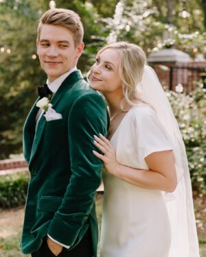 Lucas Adams Instagram - 1 week married to the love of my life, my best friend, my beautiful WIFE!! Thank you to everyone who helped make this day so amazing and special in every way possible! 

WE’RE MARRIED!!!!!! 
#MrandMrsAdams 

Photographer: @natalienicolephoto 
Venue: @chateauhiddenwood 
Wedding Planner: @chapelofm 
Catering: @brightboxfoods 
Hair: @meghanmcnameebeautydtx 
Make Up: @ashleymariedoesmakeup