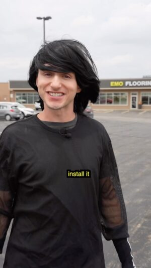 Lucas Cruikshank Instagram - emo flooring