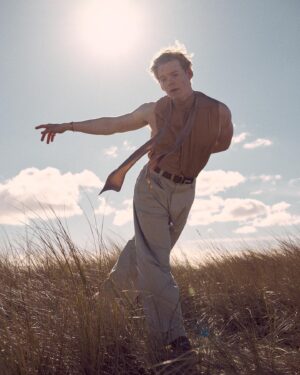 Lucas Lynggaard Tønnesen Instagram - A few outtakes from the coast of Copenhagen by @hassenielsenstudio for @voguescandinavia new ISSUE12 🌾