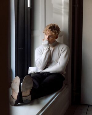Lucas Lynggaard Tønnesen Instagram - Interview for @mkdtstudio 
(talking childhood dreams, go-to uniforms & how to cherish the little things in life🤍) - link in bio

Interview @rikkecharlotte 
photographer @ceciliejegsen