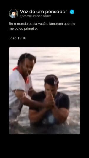 Lucas Pavanato Instagram - O batismo foi tão importante que até o diabo se fez presente pra tentar impedir 🔥

Siga @lucaspavanato 

#nikolasferreira #bolsonaro #direita #foralula