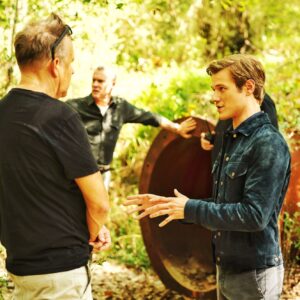 Lucas Till Instagram - So there this episode right?  and it’s in like two hours right? And get this. It’s got the guy who played robocop, Peter Weller, it’s got @jerilryan, it’s got Tate Donovan, @t8dono, aaaand Keith David,  @silverthroat alll in one episode! They’re all gonna make me look like the crappiest actor on the planet it’s gonna be great.