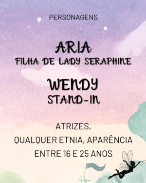 Luccas Papp Instagram - As inscrições para as audições de ”Peter Pan - Crescer é Preciso” estão abertas! 🎭 Os convocados farão testes presenciais que serão realizados no dia 24 de janeiro, quarta-feira.

Arraste a imagem para mais detalhes e os perfis dos personagens. Se você preencher os requisitos, é só acessar o link na nossa bio e se inscrever! ✨

Compartilhe com seu amigo artista! Oportunidades são sempre bem-vindas!

ATENÇÃO: as inscrições serão aceitas somente até o dia 12 de janeiro, às 23:59.