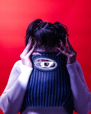 Lucia Passaniti Instagram - The Doll ⛽️ 
A @citadium x @diesel visual story
Starring @lucia_passaniti 
MUA : @aya.aradia 
LIGHTS : @2tiret
Assistante MUA : @mo_paris_