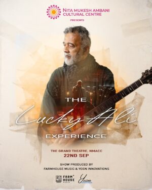Lucky Ali Instagram - Hey everyone! Super excited to let you know that I’ll be performing at the NMACC Grand Theatre in Mumbai on September 22nd!

I’ve been looking forward to this set for months, and it’s going to be something special. Probably won’t be playing this set in India again, so don’t miss out! See you there!

Tickets on Bookmyshow :)