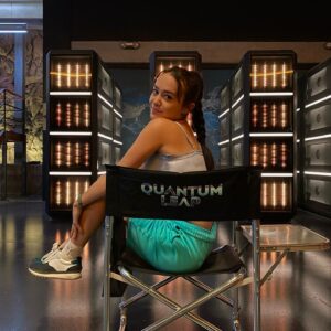 Lucy Loken Instagram - tonight’s the night! i’m so incredibly thankful to be a part of such a beautiful episode. everyone put so much love into making this and i couldn’t be more excited for you all to see it. leap with me to NBC tonight at 10 pm pst to catch a very special episode of Quantum Leap! 🤍