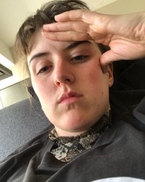 Lucy Moss Instagram - me, on this, the 155th day of march
