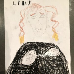 Lucy Moss Instagram - absolutely savage takedown of my appearance by my eight year old cousin enjoy playing on ur own from now on max u absolute dick